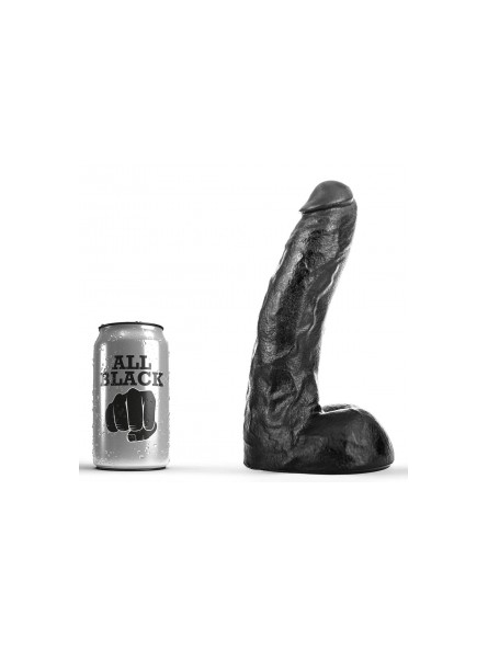 Dildo AB63 Chris 19 x 5.5cm All Black