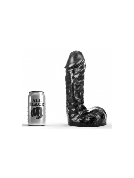 Dildo AB65 Pete 20 x 6cm All Black