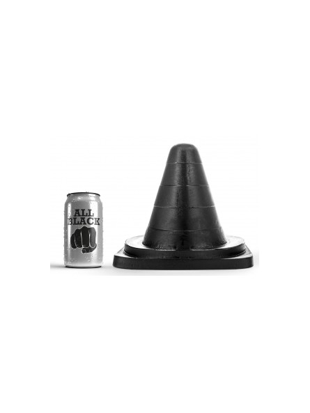 Korek analny AB68 Small Cone 19 x 13cm All Black