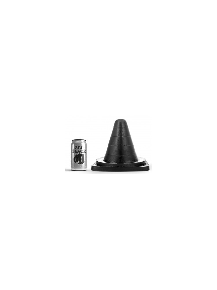 Korek analny AB68 Small Cone 19 x 13cm All Black