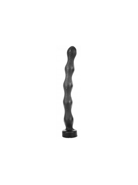 Dildo AB70 Big Hoser 38 x 4.5 cm All Black