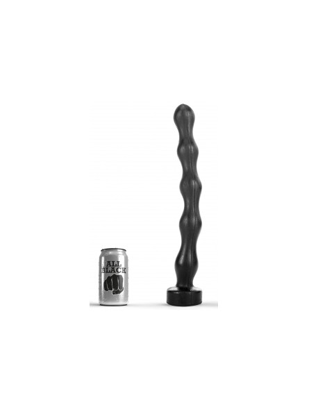 Dildo AB70 Big Hoser 38 x 4.5 cm All Black