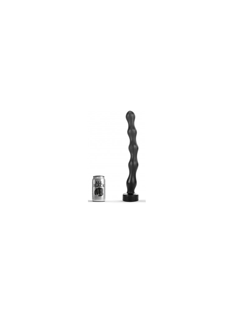 Dildo AB70 Big Hoser 38 x 4.5 cm All Black