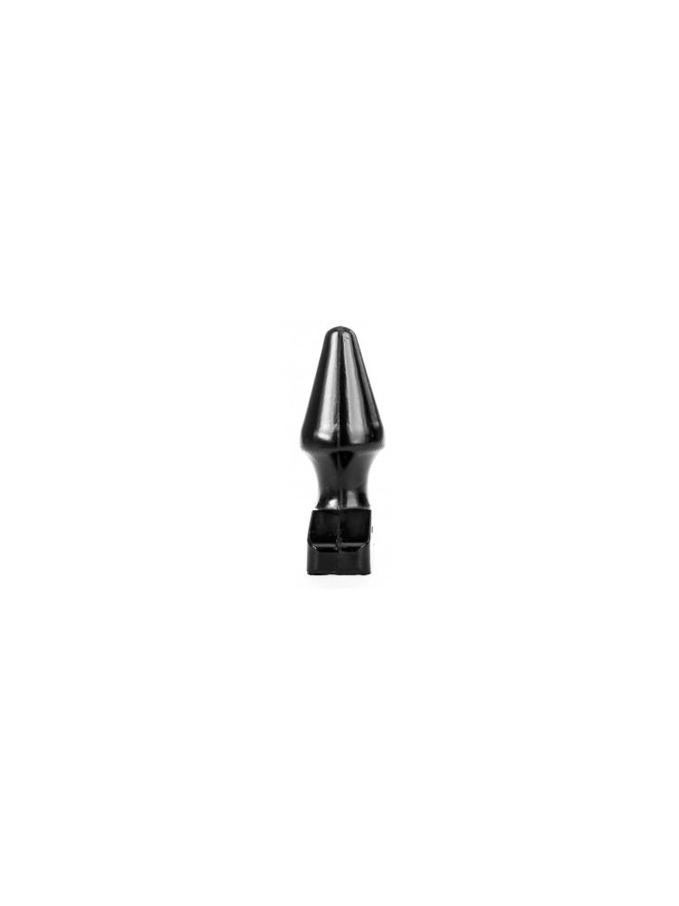 Korek analny AB77 Pop6 12 x 6cm All Black