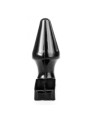 Korek analny AB77 Pop6 12 x 6cm All Black