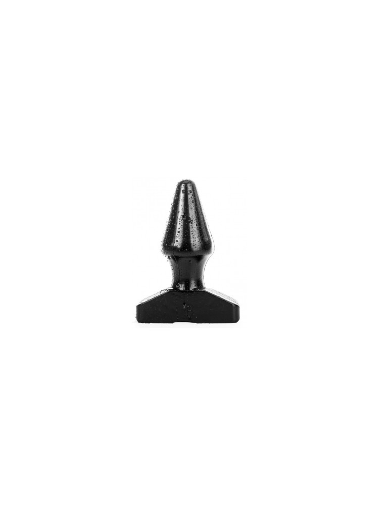 Korek analny AB77 Pop6 12 x 6cm All Black