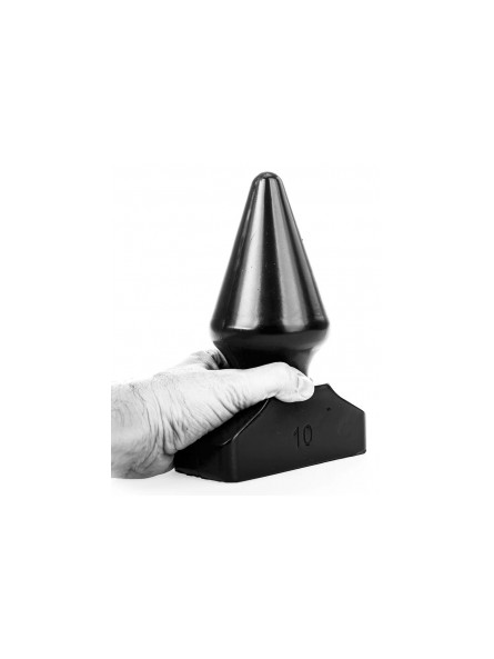 Korek analny AB81 Pop10 16 x 9cm All Black