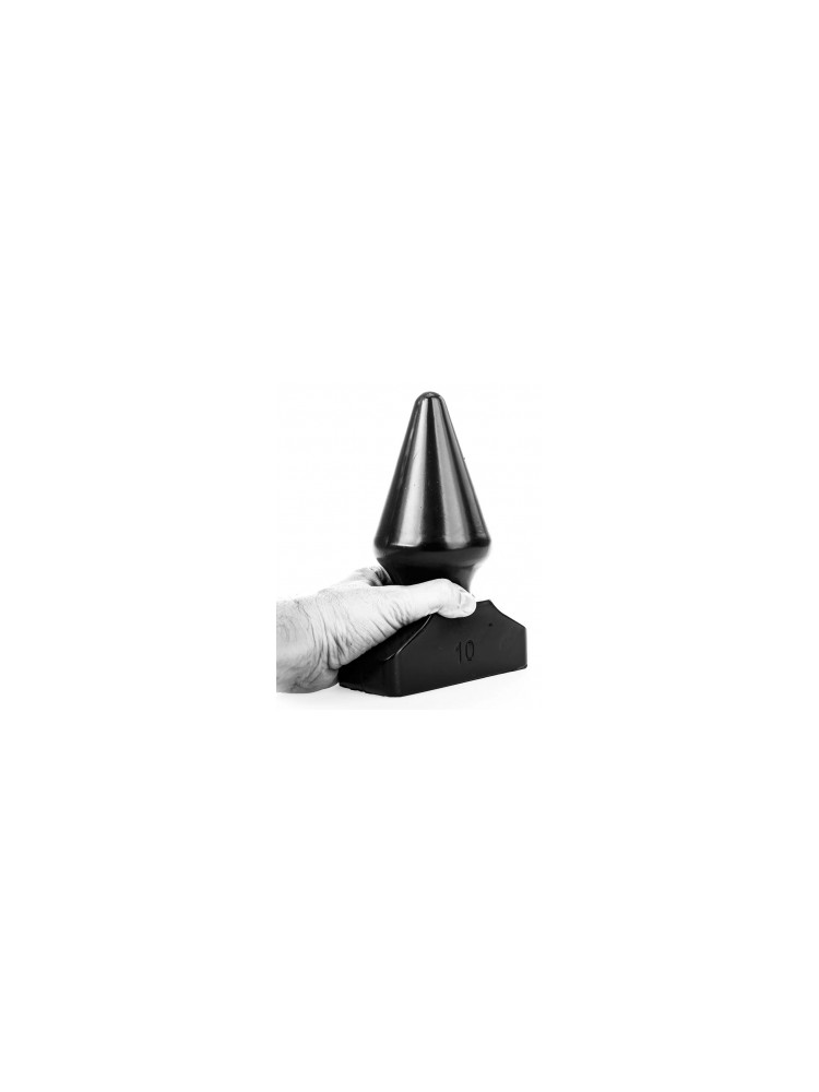 Korek analny AB81 Pop10 16 x 9cm All Black