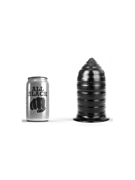 Korek analny AB85 Thrill 16 x 8 cm All Black