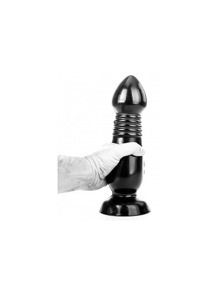 Korek analny AB89 Flesh Flute 25 x 7.5cm All Black