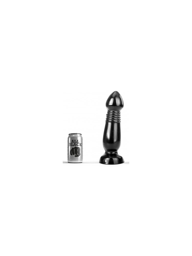 Korek analny AB89 Flesh Flute 25 x 7.5cm All Black
