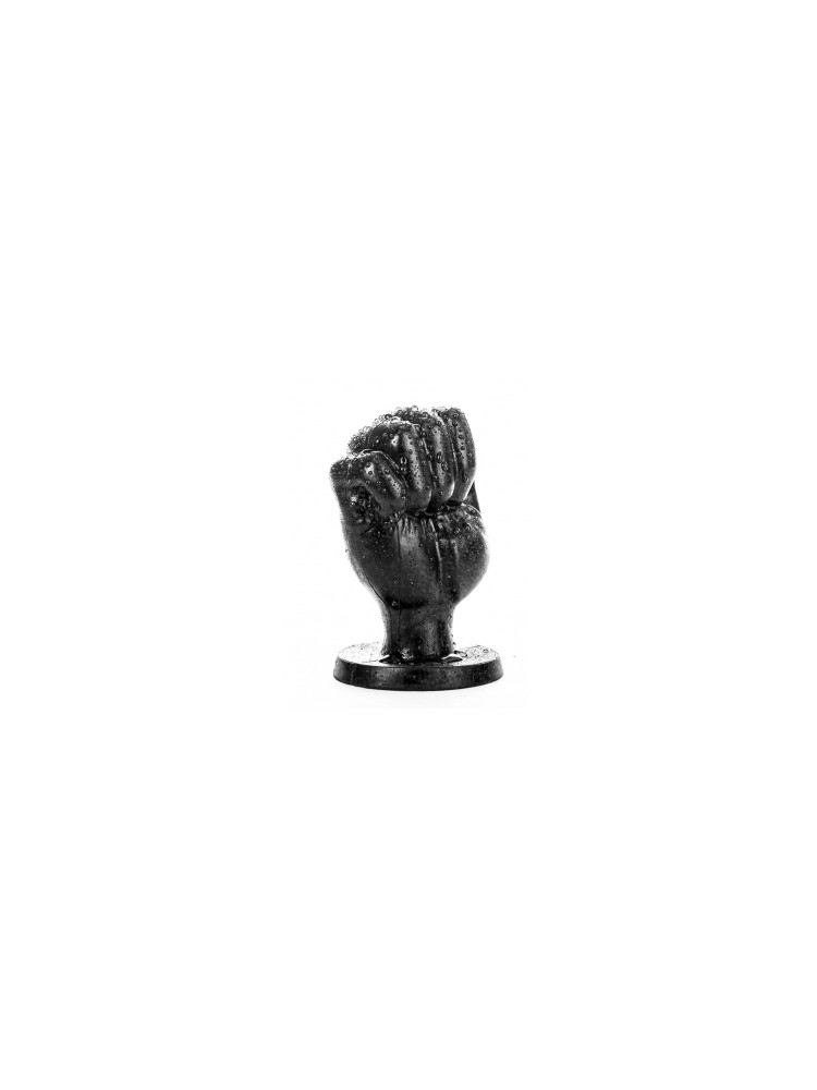 Korek analny AB92 Jordan 12 x 8cm All Black