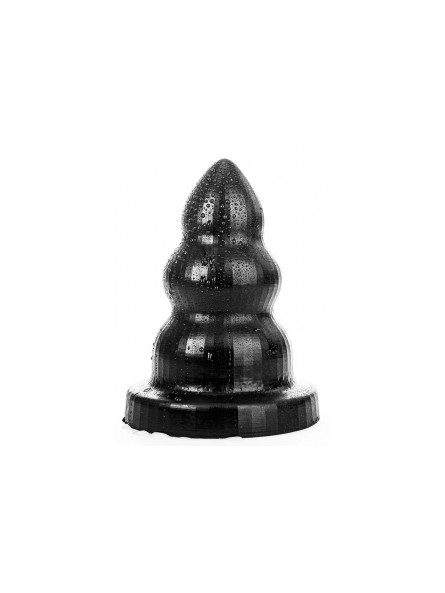 Korek analny AB95 Triple Pleasure S 17 x 10,5 cm All Black