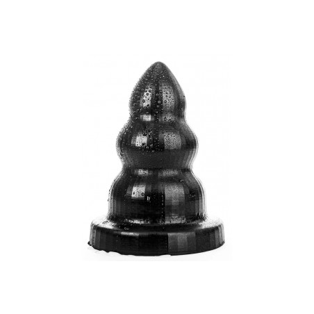 Korek analny AB95 Triple Pleasure S 17 x 10,5 cm All Black