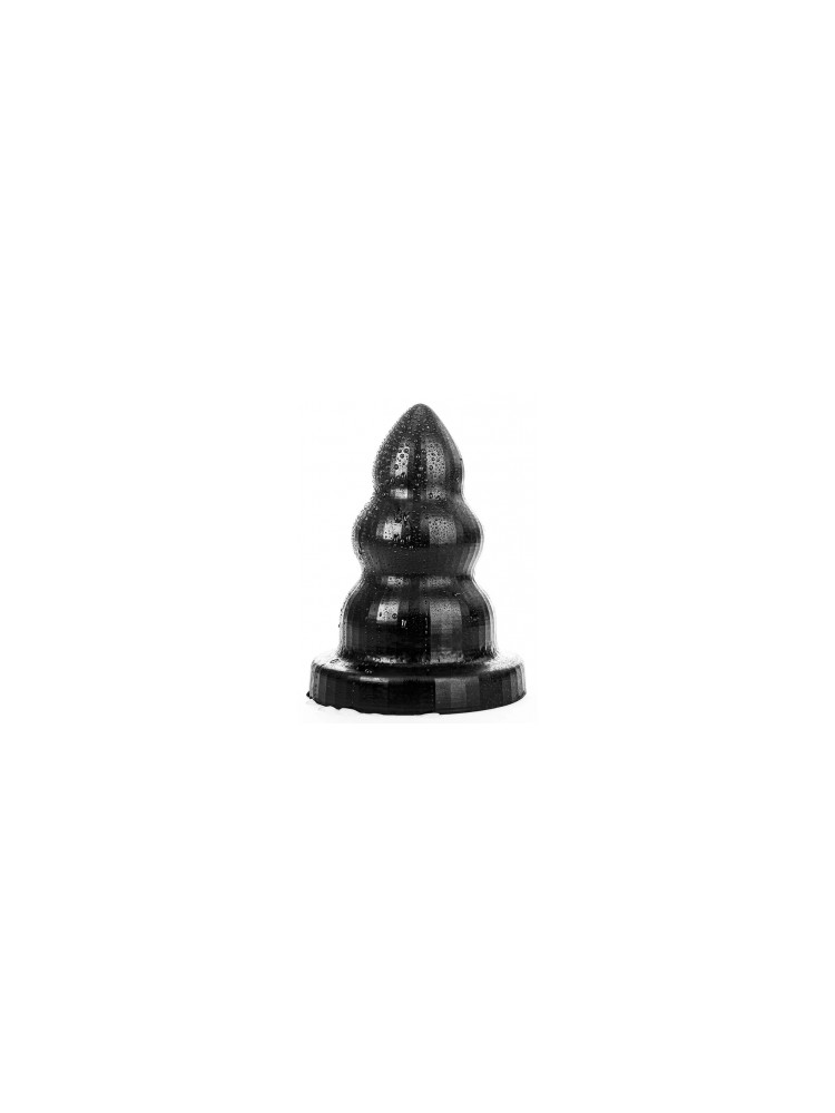 Korek analny AB95 Triple Pleasure S 17 x 10,5 cm All Black