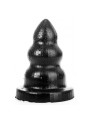 Korek analny AB95 Triple Pleasure S 17 x 10,5 cm All Black