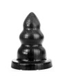 Korek analny AB96 Triple Pleasure M 23 x 13cm All Black