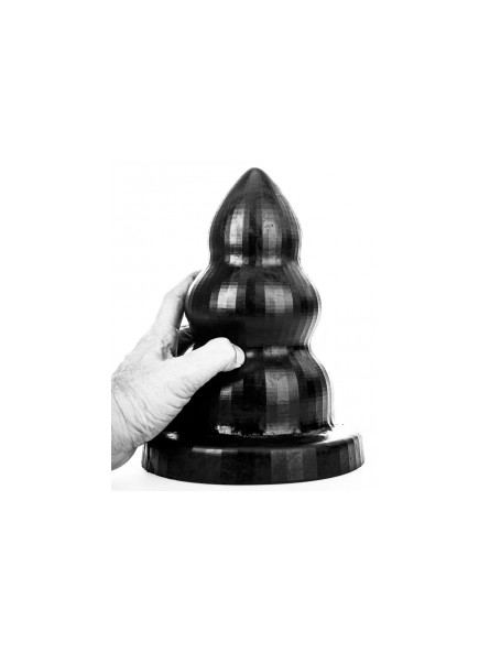 Korek analny AB96 Triple Pleasure M 23 x 13cm All Black