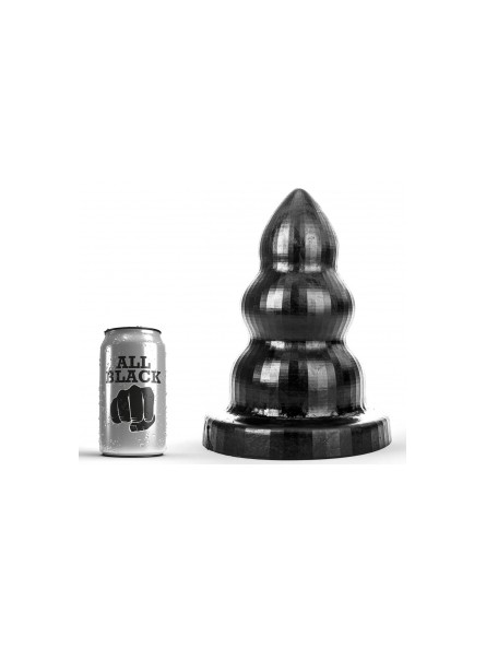 Korek analny AB96 Triple Pleasure M 23 x 13cm All Black