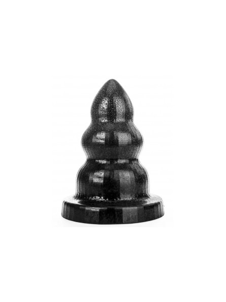 Korek analny AB97 Triple Pleasure L 25 x 15cm All Black