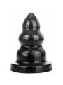 Korek analny AB97 Triple Pleasure L 25 x 15cm All Black