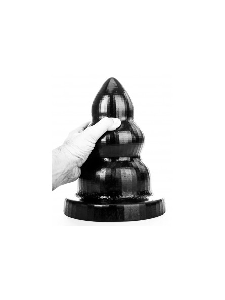 Korek analny AB97 Triple Pleasure L 25 x 15cm All Black