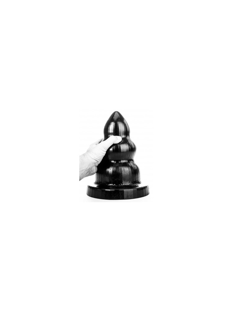 Korek analny AB97 Triple Pleasure L 25 x 15cm All Black