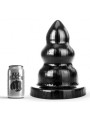 Korek analny AB97 Triple Pleasure L 25 x 15cm All Black