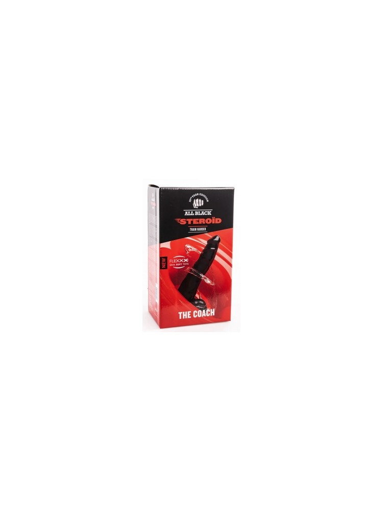 Dildo Steroid ABS02 The Coach 25 x 7cm All Black