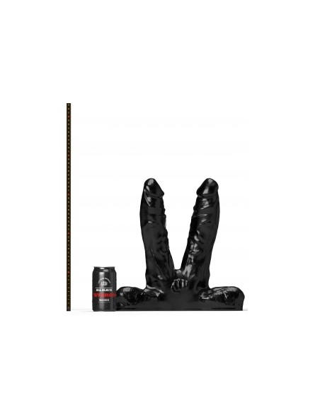 Podwójne dildo Steroid ABS03 Teamwork 25 x 7cm All Black