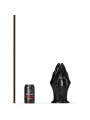 Dildo Steroid ABS05 Hail Mary 22 x 12.5cm All Black