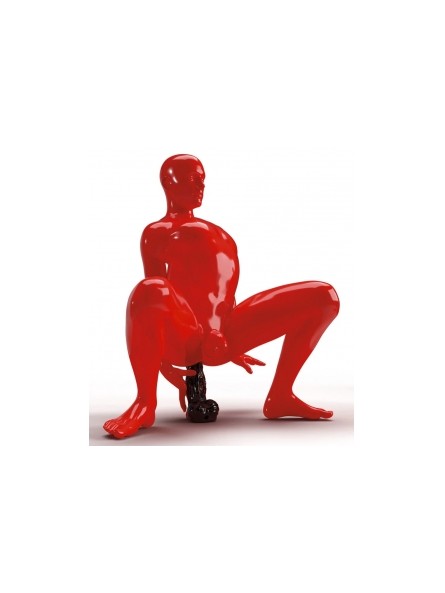 Dildo Steroid ABS06 Bodybuilder 26 x 8cm All Black