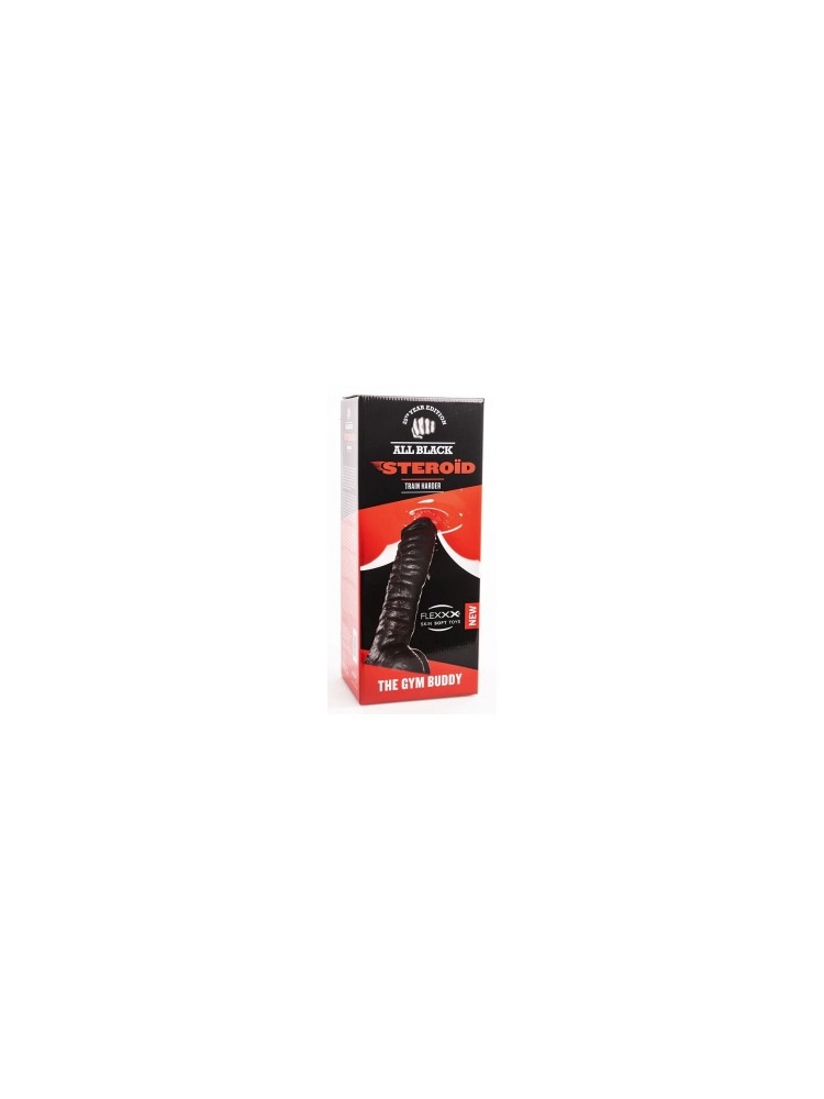 Dildo Steroid ABS10 The Gym Buddy 27 x 8.5cm All Black