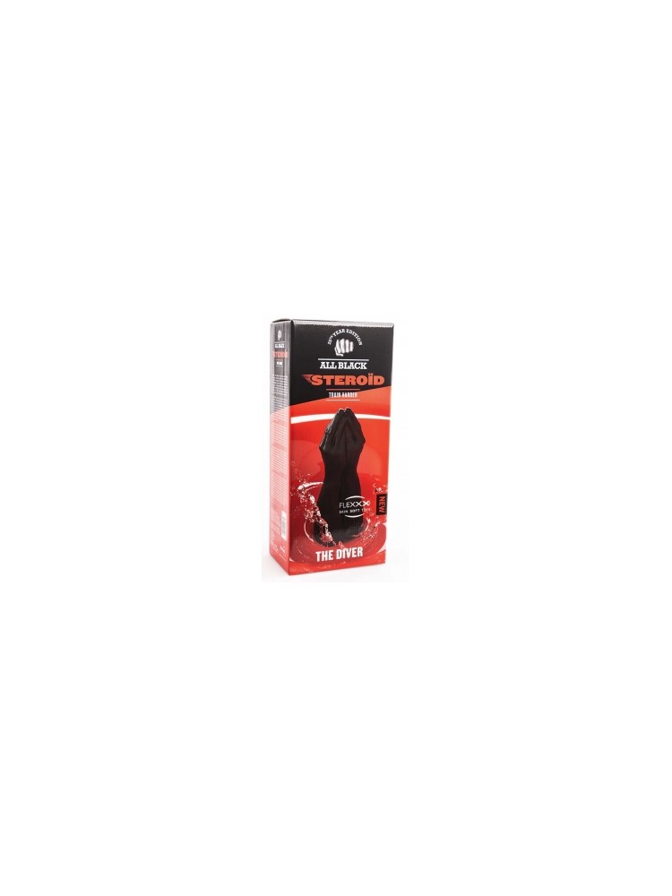 Dildo Steroid ABS16 The Diver 30 x 14cm All Black