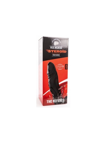 Dildo Steroid ABS17 The Referee 39 x 10.5cm All Black