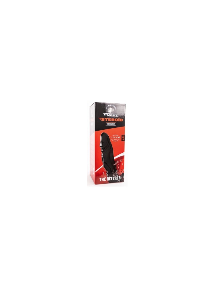 Dildo Steroid ABS17 The Referee 39 x 10.5cm All Black