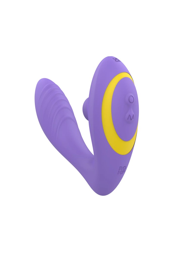 Podwójny stymulator łechtaczki i punktu G Reverb Lilac Romp