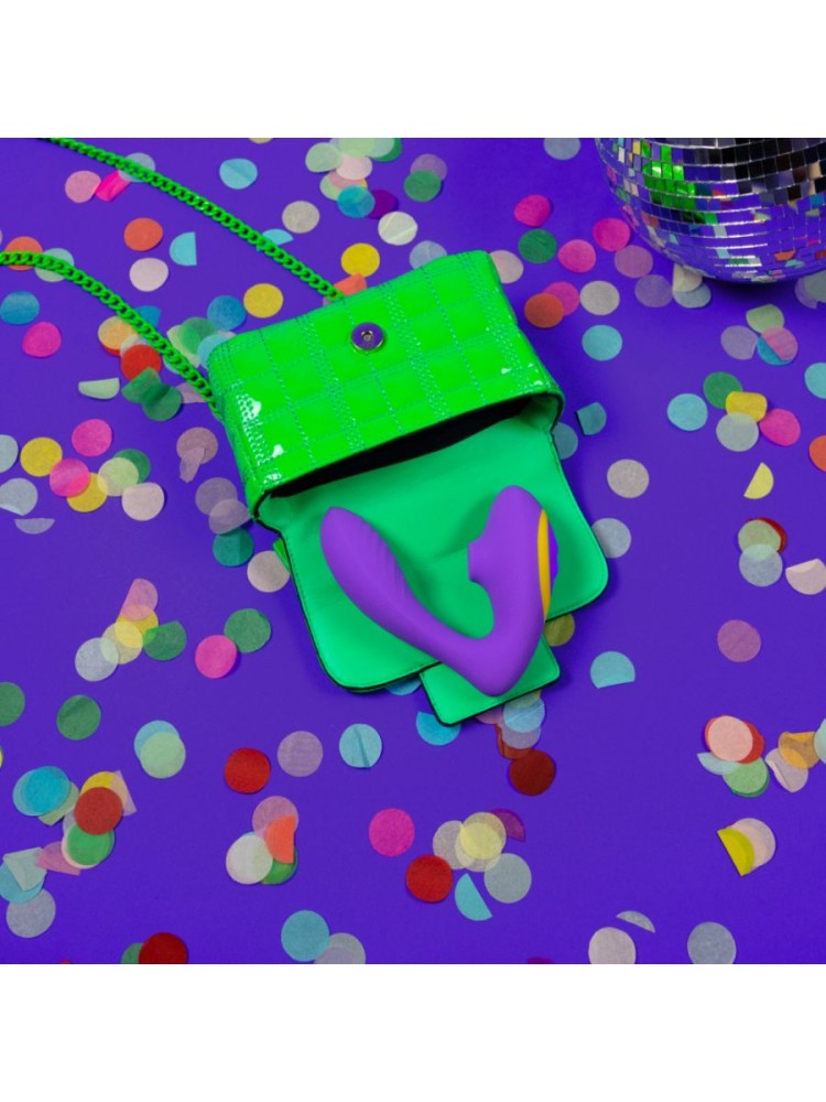 Podwójny stymulator łechtaczki i punktu G Reverb Lilac Romp