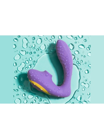 Podwójny stymulator łechtaczki i punktu G Reverb Lilac Romp