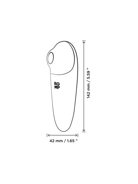 Powietrzny stymulator łechtaczki Shine X Romp