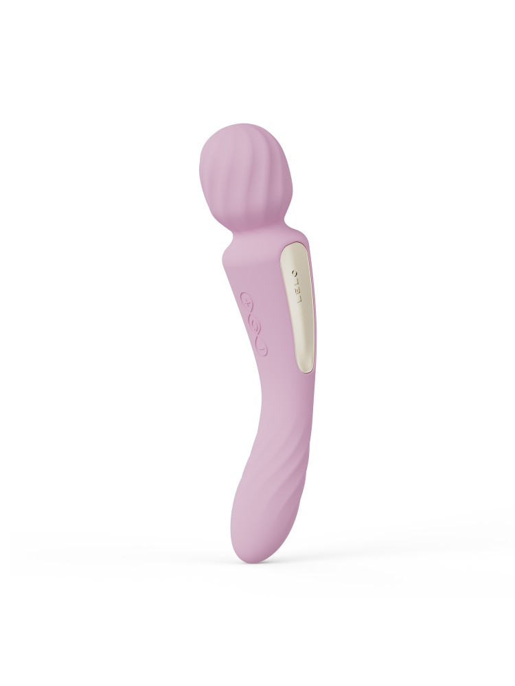 Podwójny wibrator różdżka sterowany aplikacją Switch Soft Pink Lelo