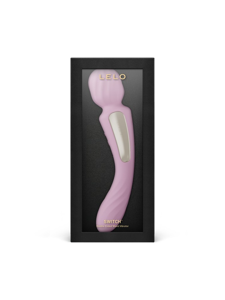 Podwójny wibrator różdżka sterowany aplikacją Switch Soft Pink Lelo