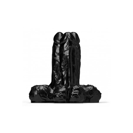 Dildo Steroid ABS19 Gape, Set and Match 23x13 cm All Black