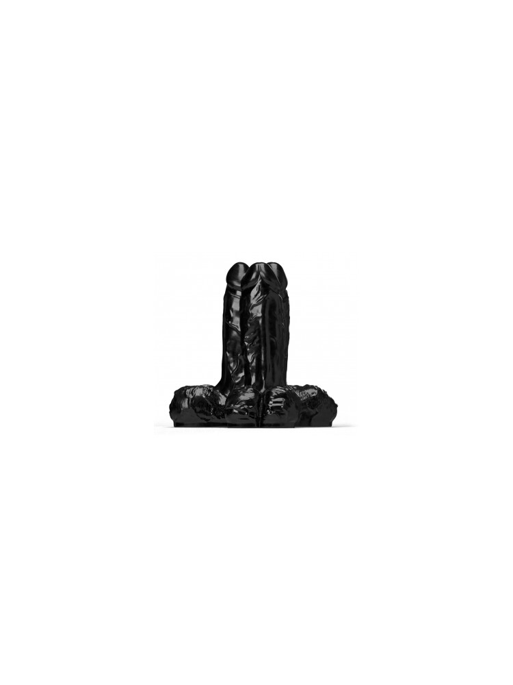 Dildo Steroid ABS19 Gape, Set and Match 23x13 cm All Black