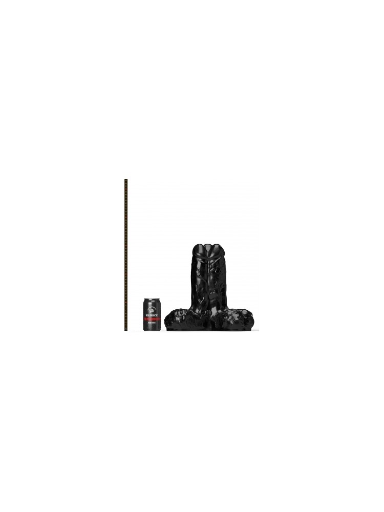 Dildo Steroid ABS19 Gape, Set and Match 23x13 cm All Black
