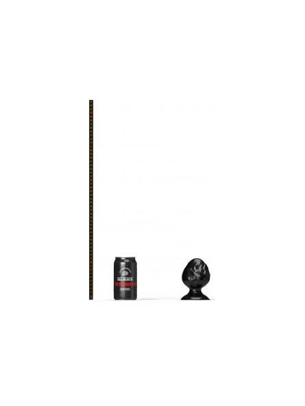 Korek analny Steroid ABS24 The Dumbbell 10 x 8cm All Black