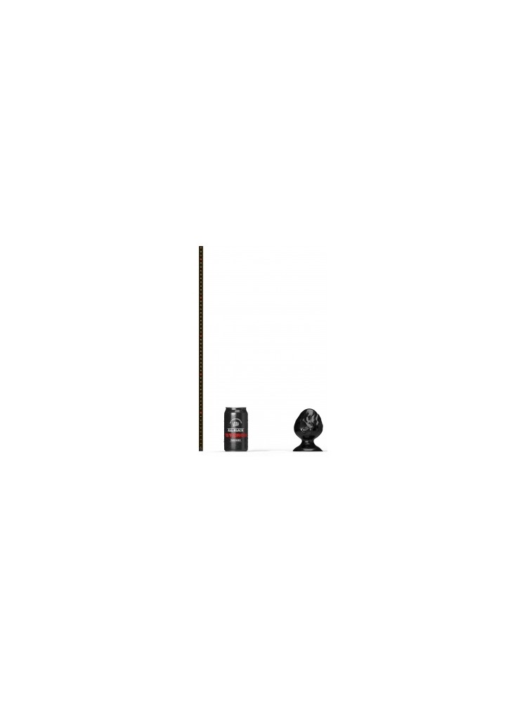 Korek analny Steroid ABS24 The Dumbbell 10 x 8cm All Black