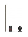 Korek analny Steroid ABS24 The Dumbbell 10 x 8cm All Black