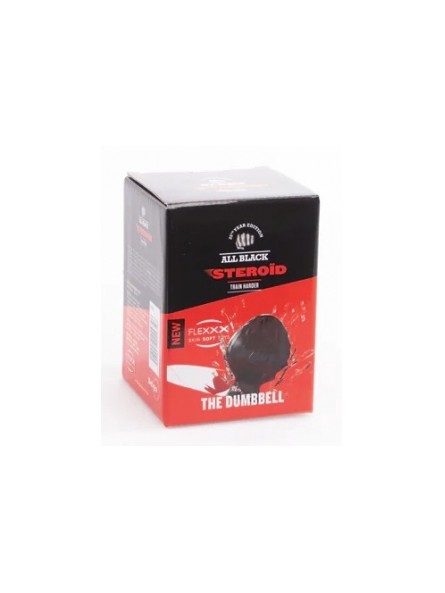 Korek analny Steroid ABS24 The Dumbbell 10 x 8cm All Black