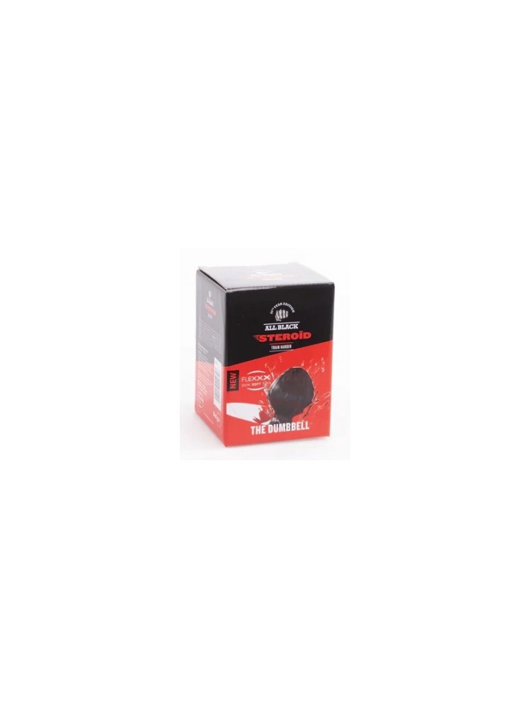 Korek analny Steroid ABS24 The Dumbbell 10 x 8cm All Black